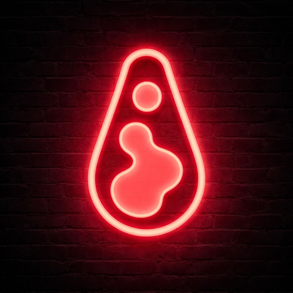 Laava neon logo